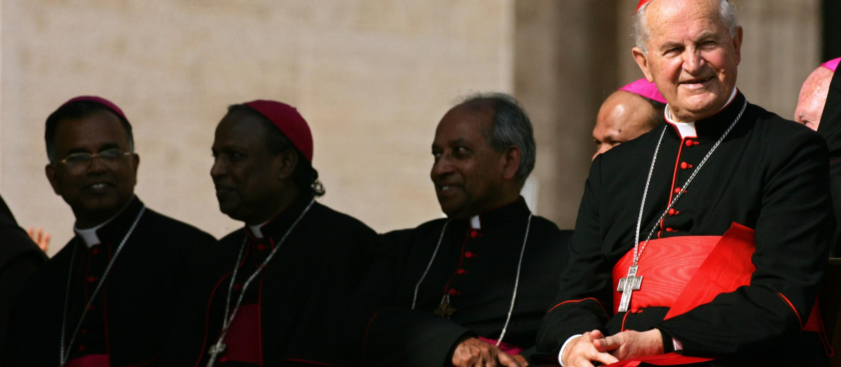 El cardenal Jozef Tomko, en una foto del año 2005