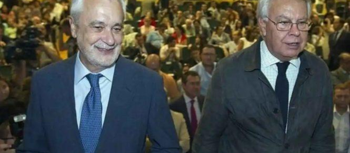 José Antonio Griñán y Felipe González