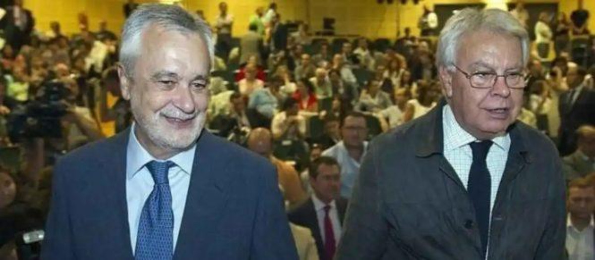 José Antonio Griñán y Felipe González