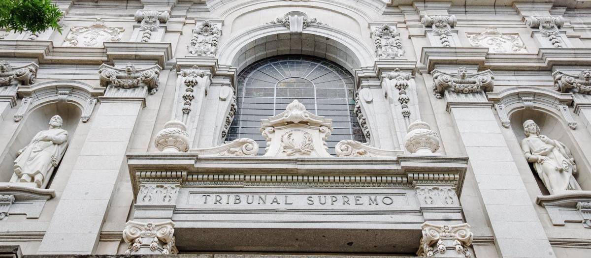 Fachada del Tribunal Supremo