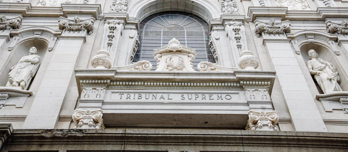 Fachada del Tribunal Supremo