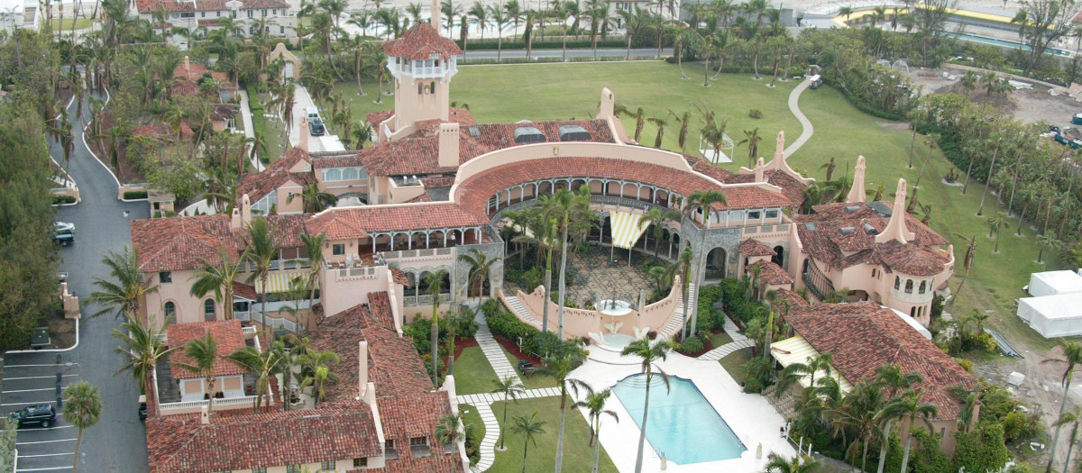 Mar-a-Lago in Palm Beach, Florida.
