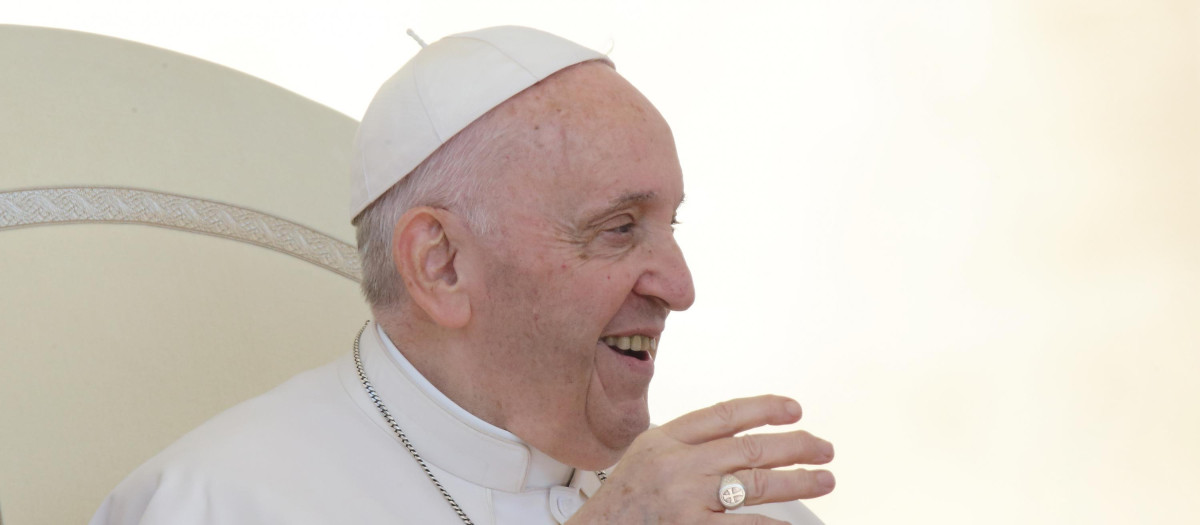 El Papa Francisco durante una audiencia general celebrada en el Aula Pablo VI