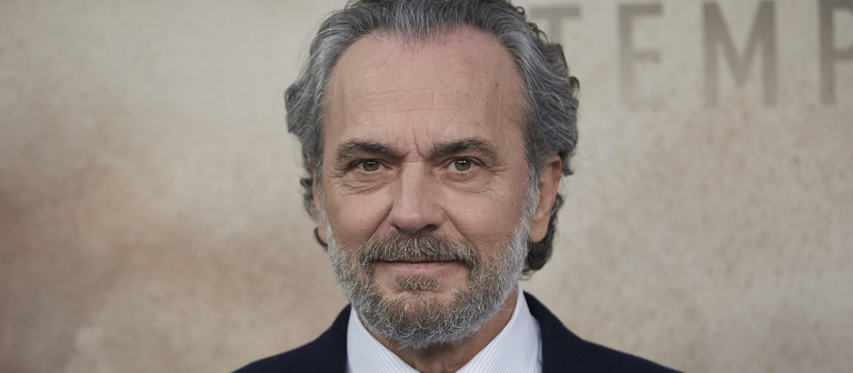 Actor Jose Coronado at photocall for premiere tv serie Vivir sin Permiso in Madrid on Friday, 10 January 2020