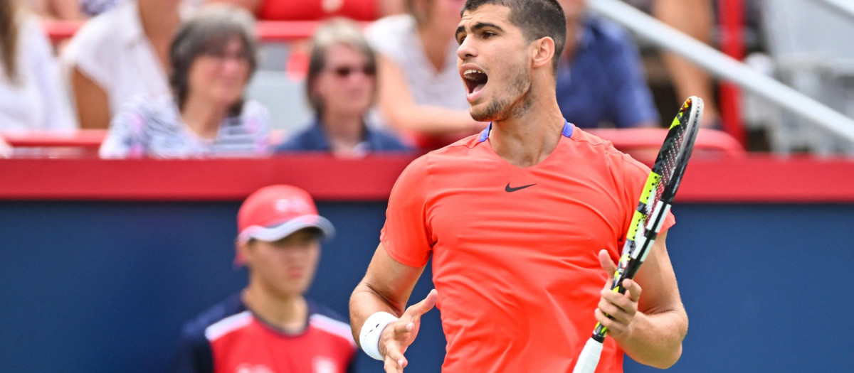 Carlos Alcaraz ha caído en tres sets ante el estadounidense Paul en su debut en Canadá