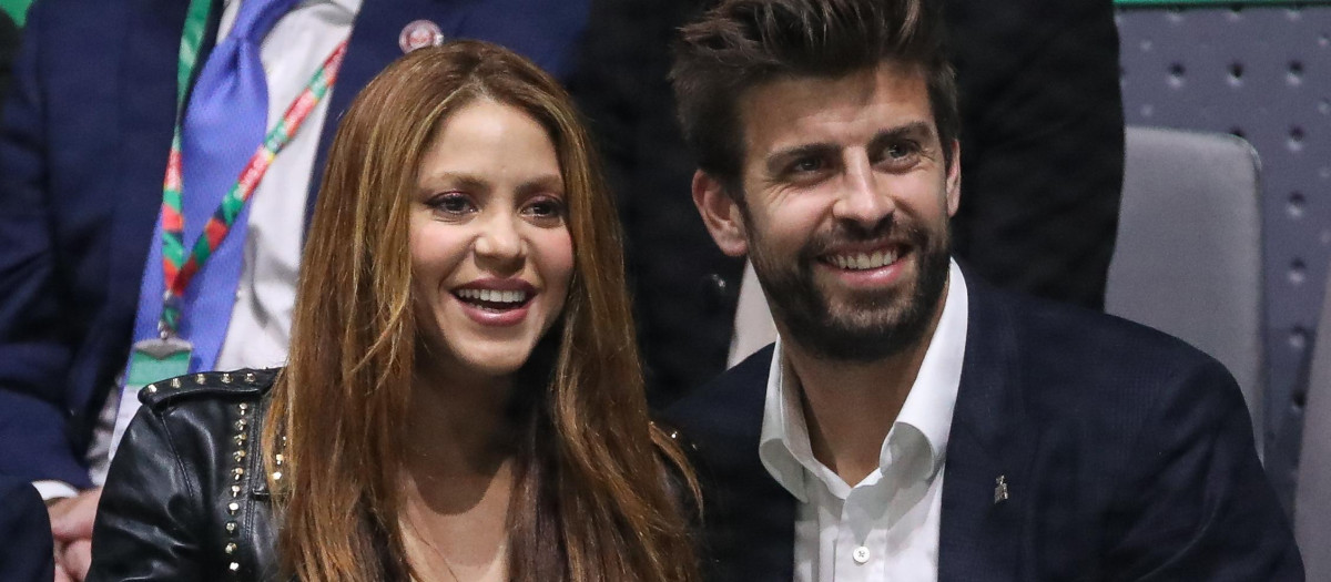 Shakira y Gerard Piqué en 2019