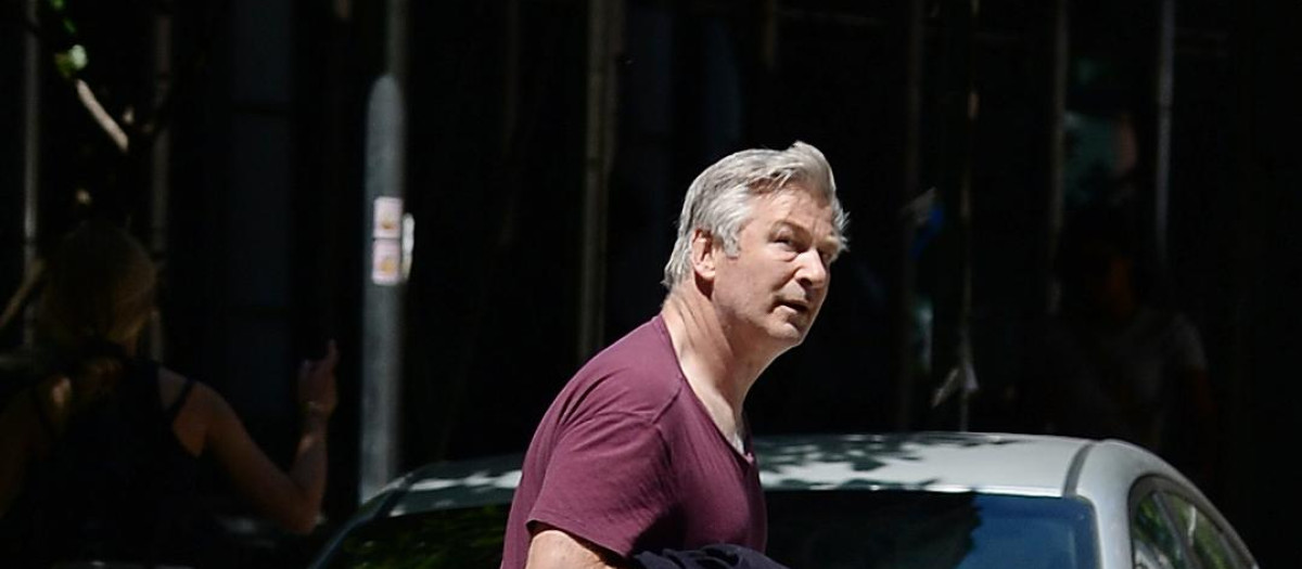 El actor Alec Baldwin en Nueva York