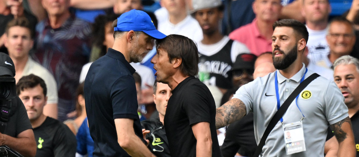 Thomas Tuchel y Antonio Conte estuvieron muy cerca de pelearse de forma física