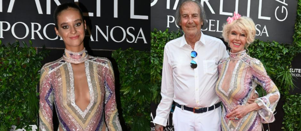 Victoria Federica y Gunilla Von Bismarck lucieron el mismo vestido en la Gala Starlite