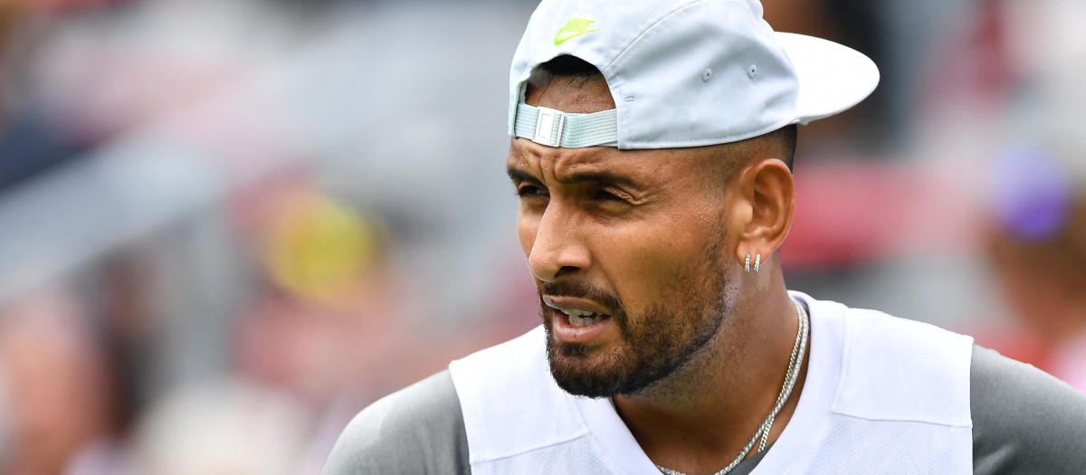 Kyrgios, durante uno de sus partidos en el Masters 1000 de Canadá que ha ganado Carreño