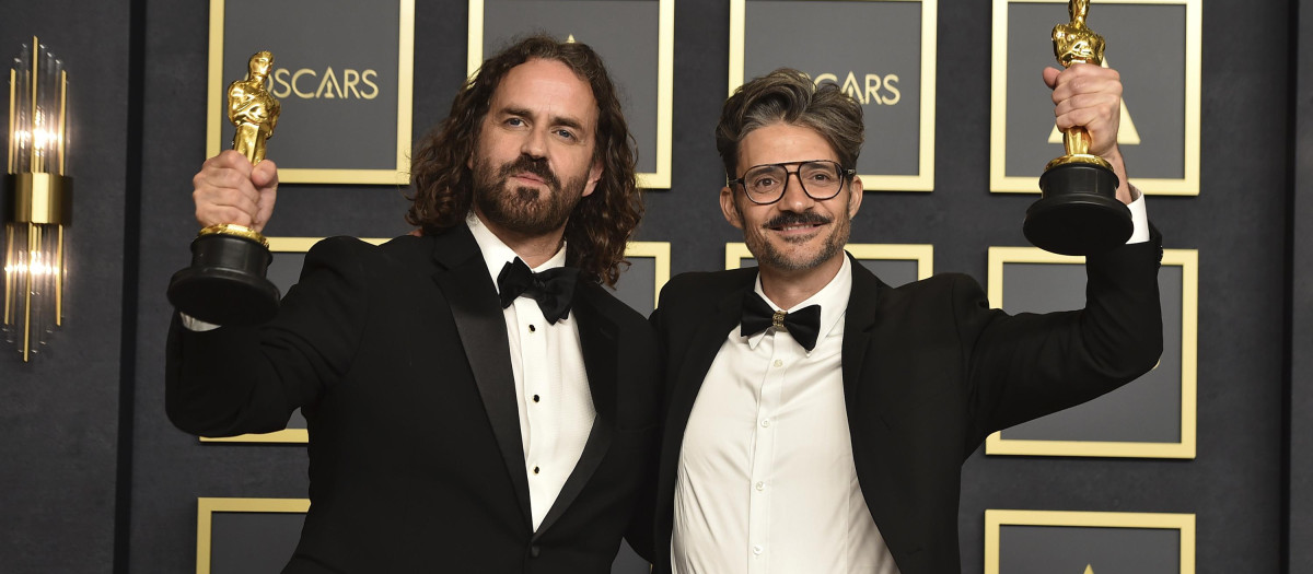 Leo Sanchez y Alberto Mielgo ganaron el Oscar al mejor corto de animación por El limpiaparabrisas