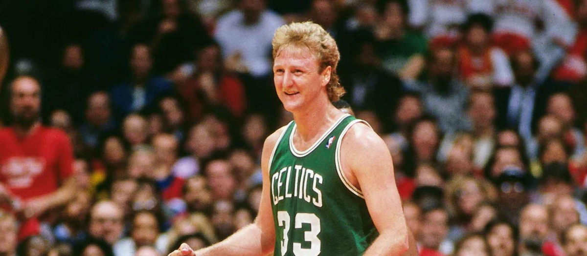 Larry Bird, en su etapa de jugador