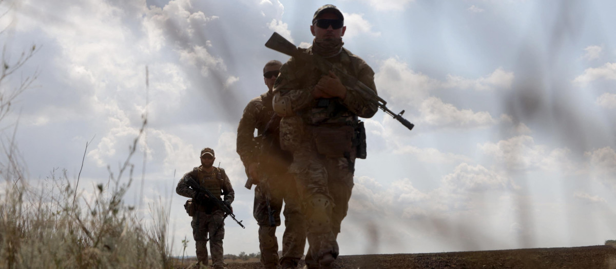 Soldados ucranianos ofensiva sur