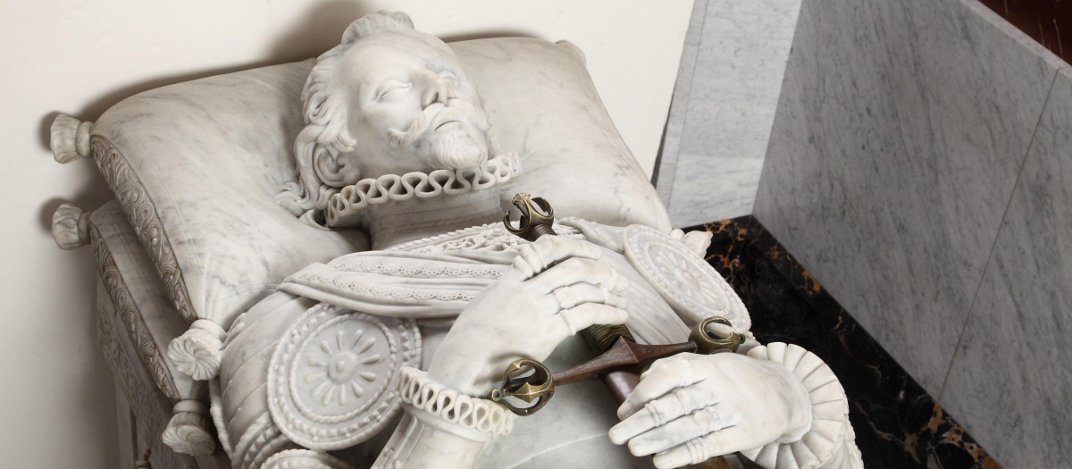 Tumba de Juan de Austria en El Escorial