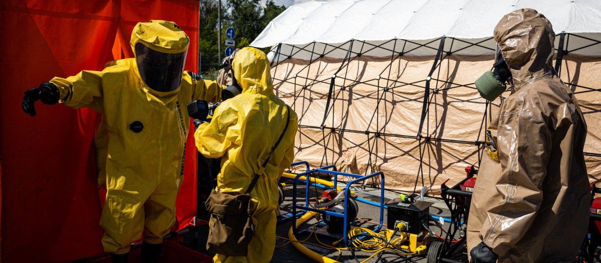 Servicios emergencia nuclear Ucrania