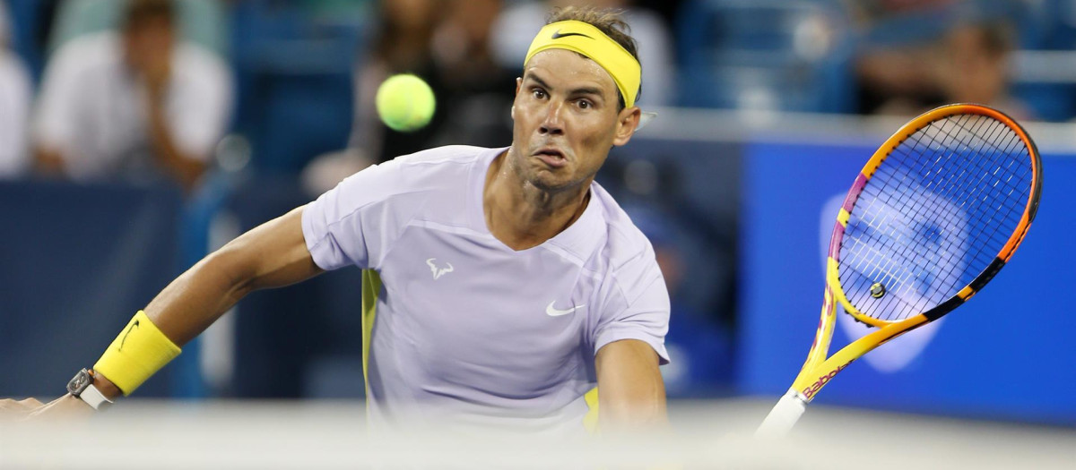 Rafa Nadal llegará al US Open sin ninguna victoria en la gira norteamericana