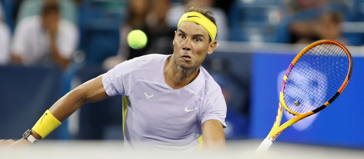 Rafa Nadal llegará al US Open sin ninguna victoria en la gira norteamericana