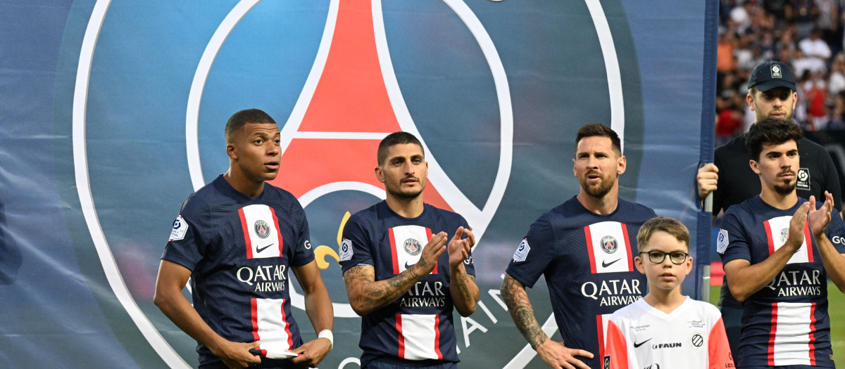 Mbappe, Verratti y Messi, figuras del PSG