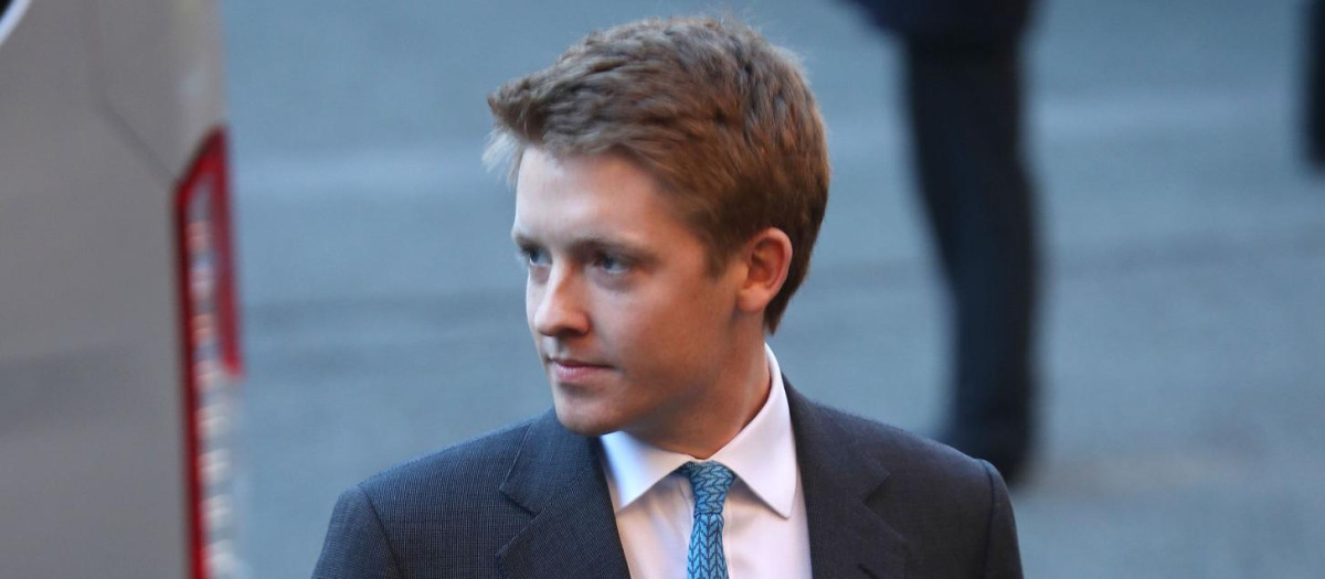 The Duke of Westminster, Hugh Grosvenor arriving for a memorial service to Duke of Westminster at ChesterCathedral, Chester.