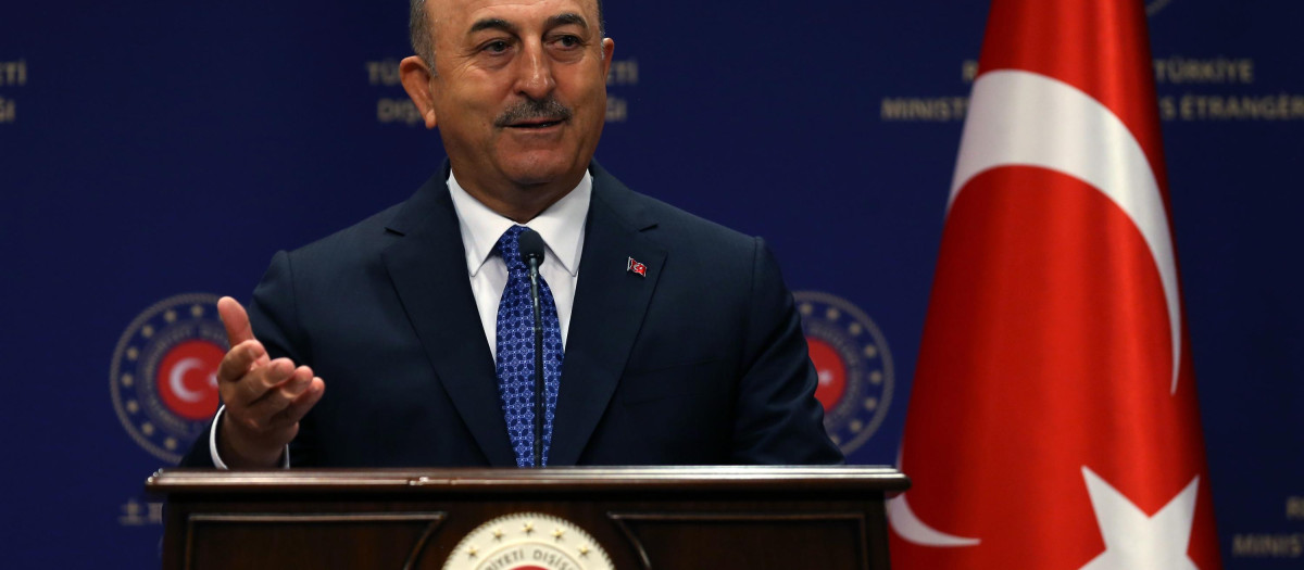 Mevlut Cavusoglu, ministro de Asuntos Exteriores de Turquía