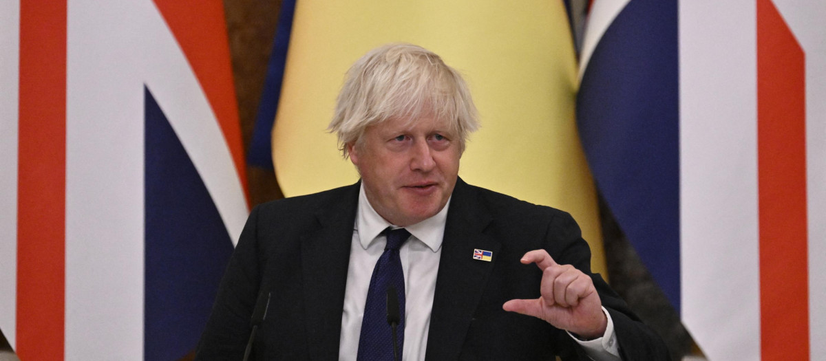 Boris Johnson Kiev