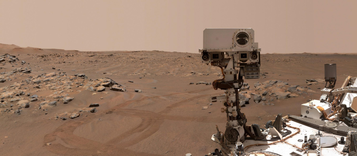 El rover Perseverance en Marte