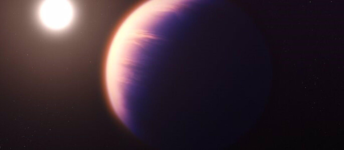 El gigante gaseoso WASP-39 b orbita una estrella similar al Sol a 700 años luz de distancia