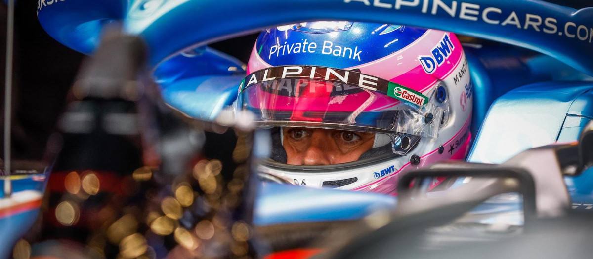 Fernando Alonso finalizó sexto la clasificación del sábado, pero saldrá tercero en carrera