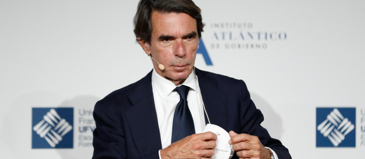 José María Aznar, expresidente del Gobierno