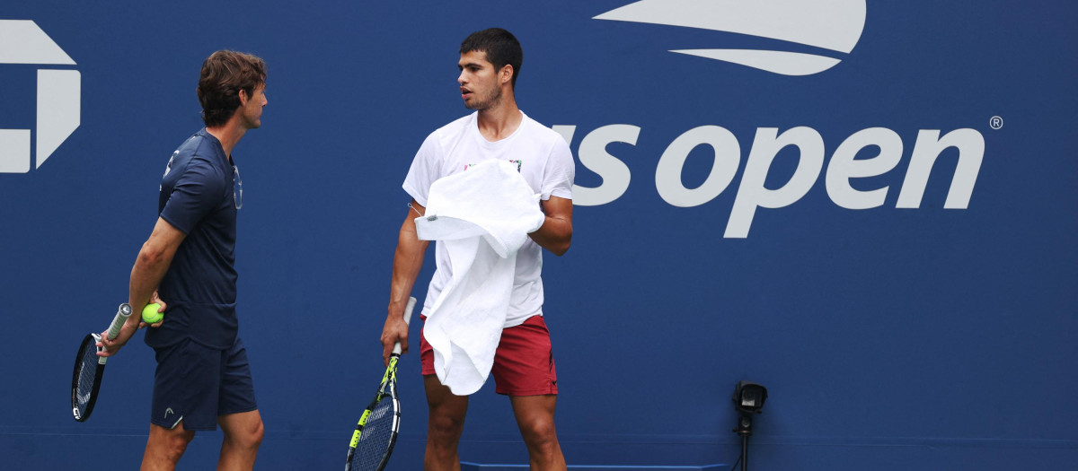 Carlos Alcaraz debuta en el US Open