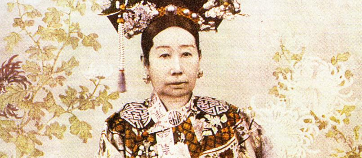 Cixí, fotografía hacia 1890