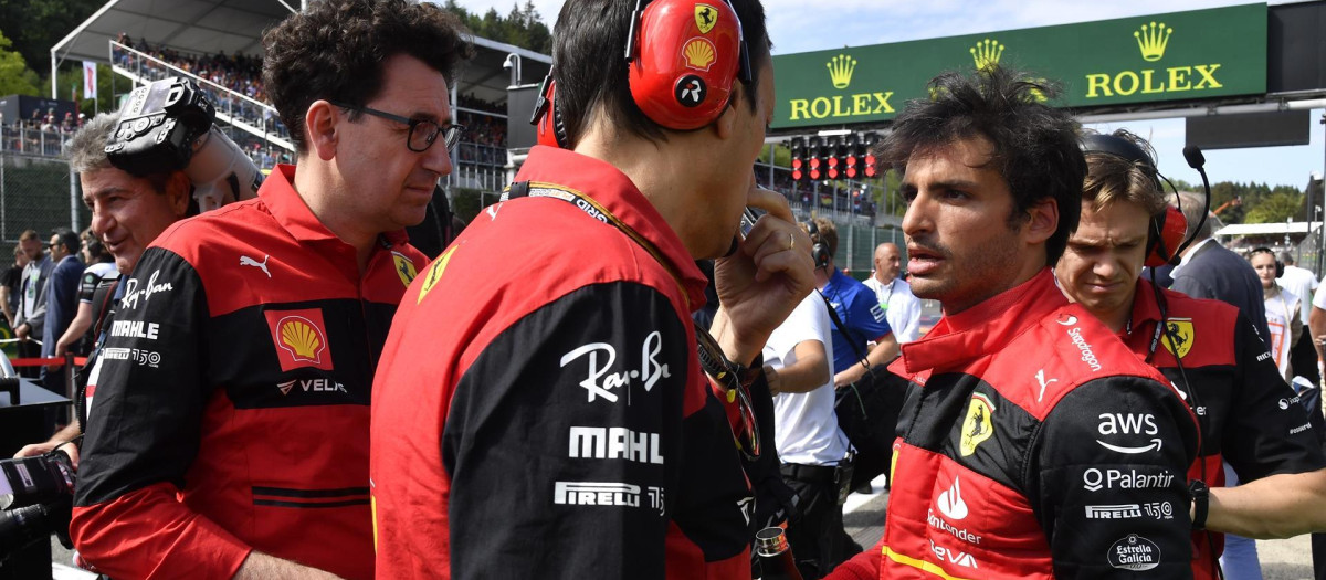 Carlos Sainz es el mejor piloto de Ferrari en las últimas nueve carreras