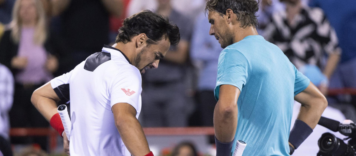 Rafa Nadal y Fabio Fognini se enfrentarán en la segunda ronda del US Open