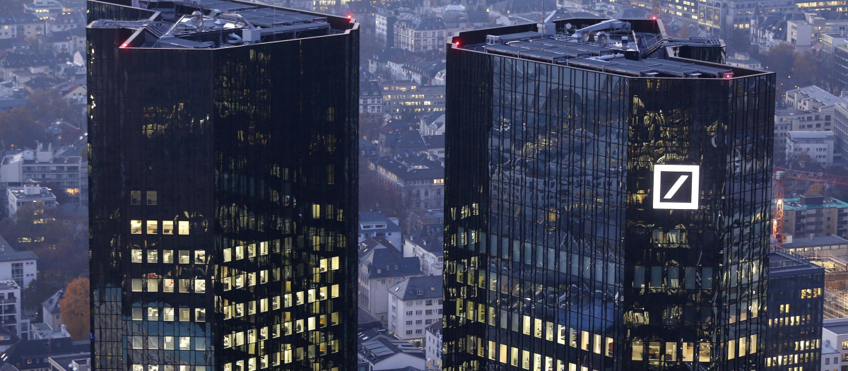Edificio del Deutsche Bank en Frankfurt, Alemania