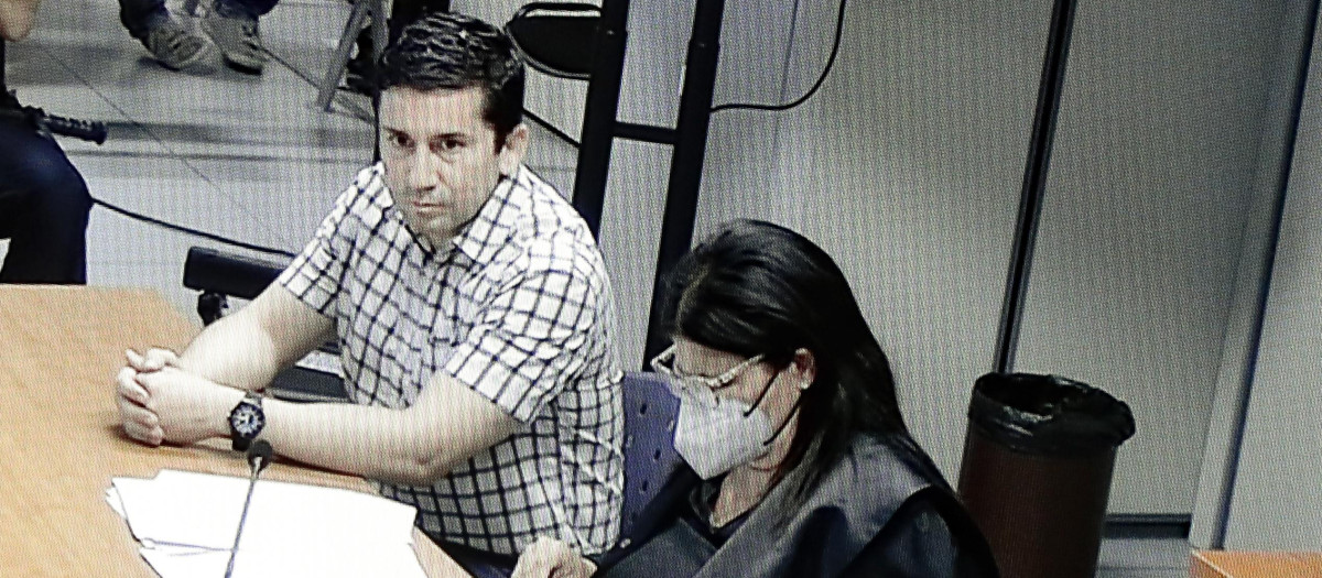 Jorge Ignacio Palma en el juicio donde se le declaró culpable de asesinato de tres mujeres