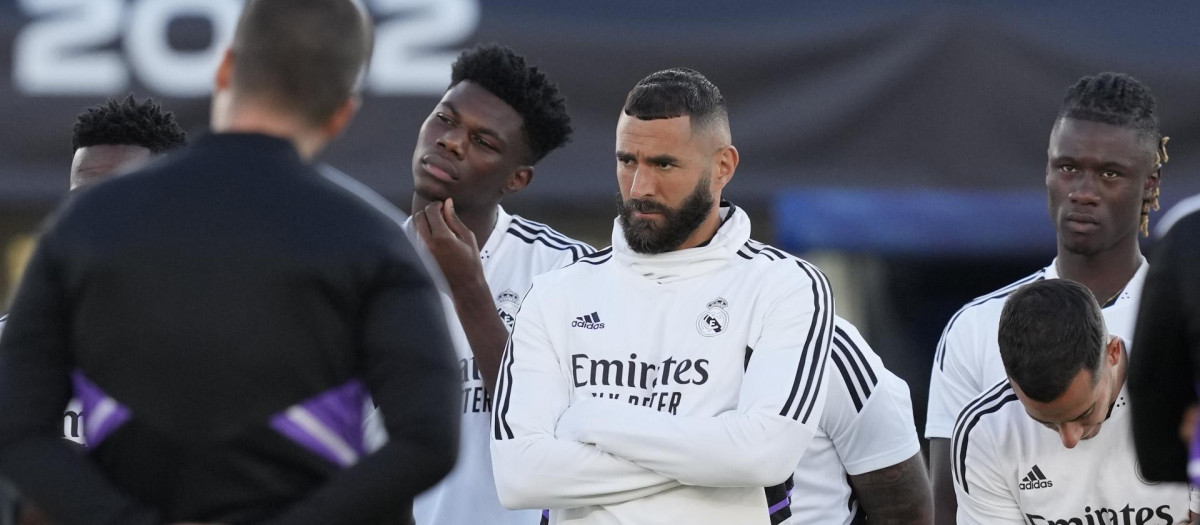 Tchouaméni, Benzema y Camavinga, junto a Mendy los franceses del Real Madrid