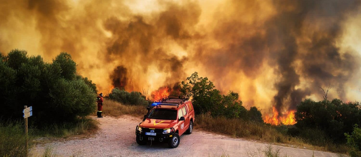 El incendio de Beijís, en Castellón, ha sido uno de los más virulentos este año