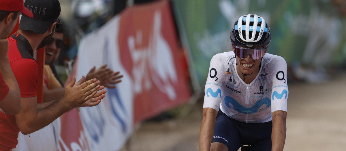 Enric Mas es actualmente tercero en la general de La Vuelta a España