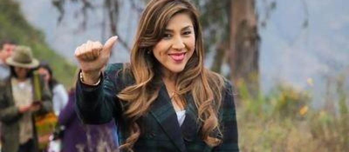 Lady Camones, expresidenta del Congreso de Perú