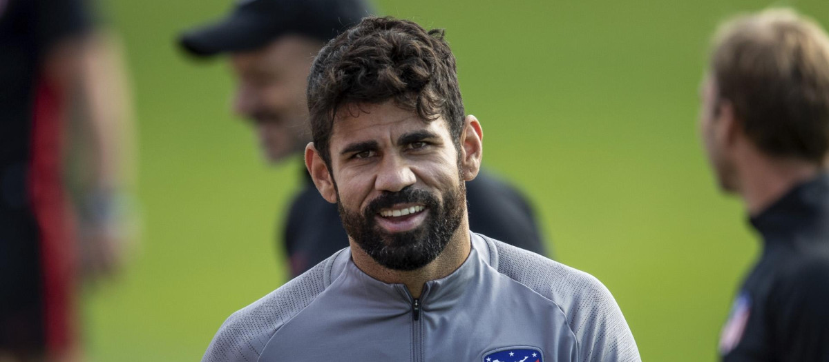 Diego Costa, en su etapa en el Atlético de Madrid