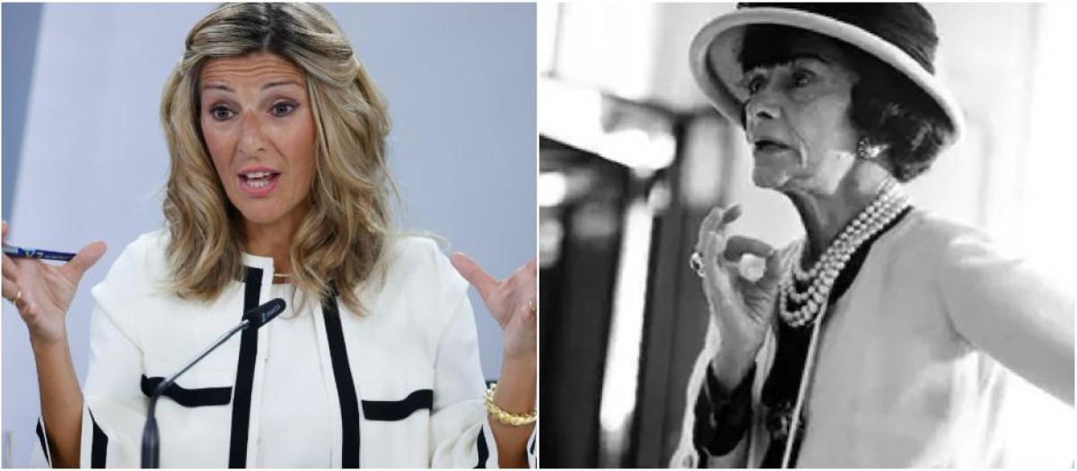 Yolanda Díaz y Coco Chanel