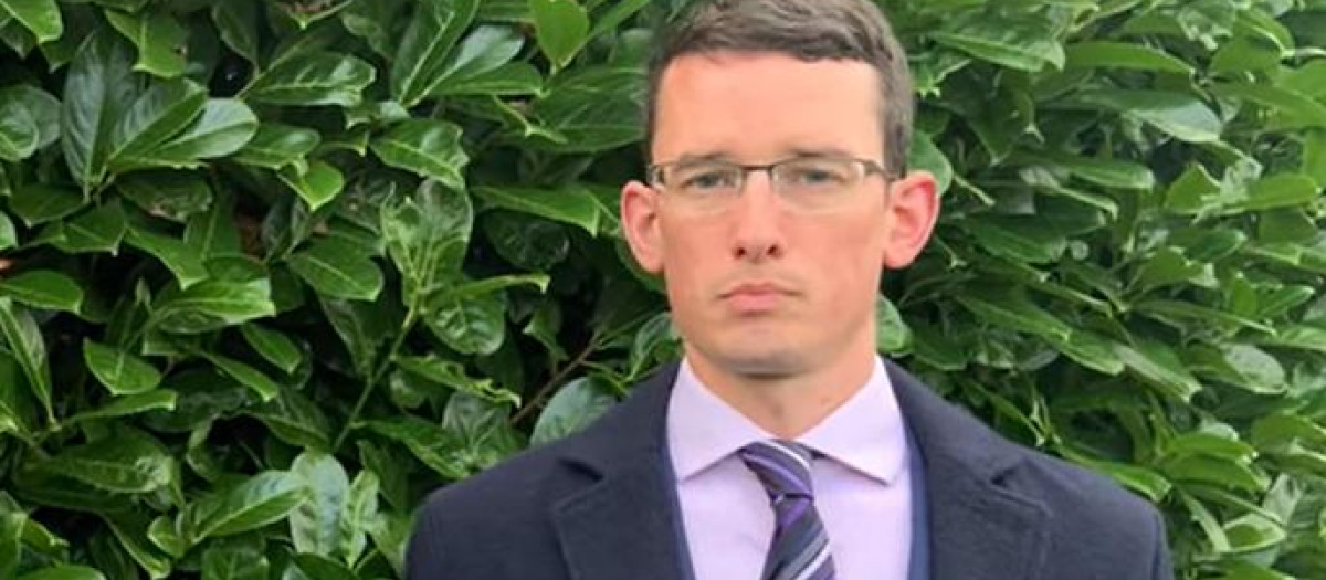 Enoch Burke, maestro de la escuela Wilson