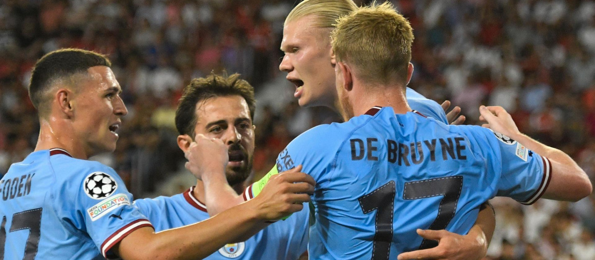 Goleada del City en el Sánchez Pizjuán