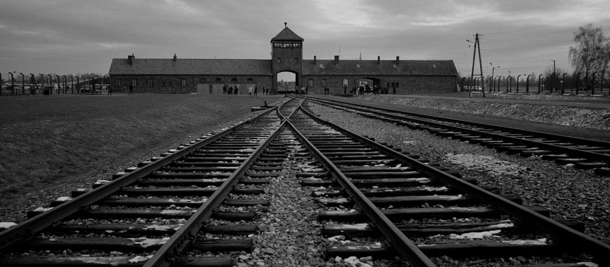 El campo de exterminio de Auschwitz Birkenau
