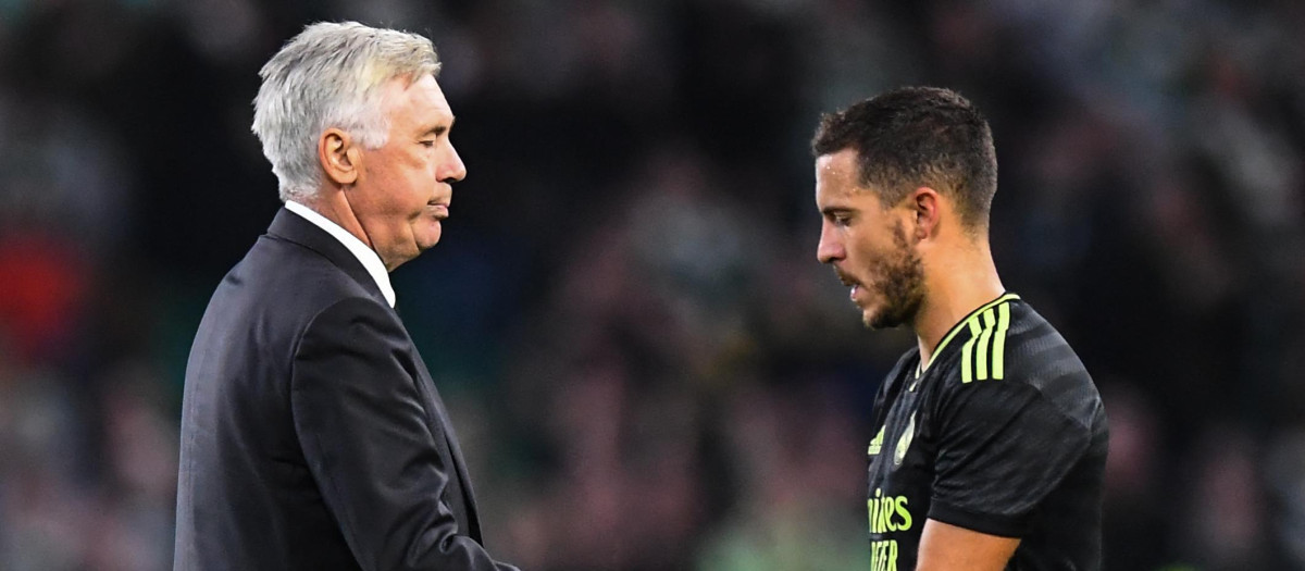 Ancelotti confía en Hazard como el sustituto de Benzema