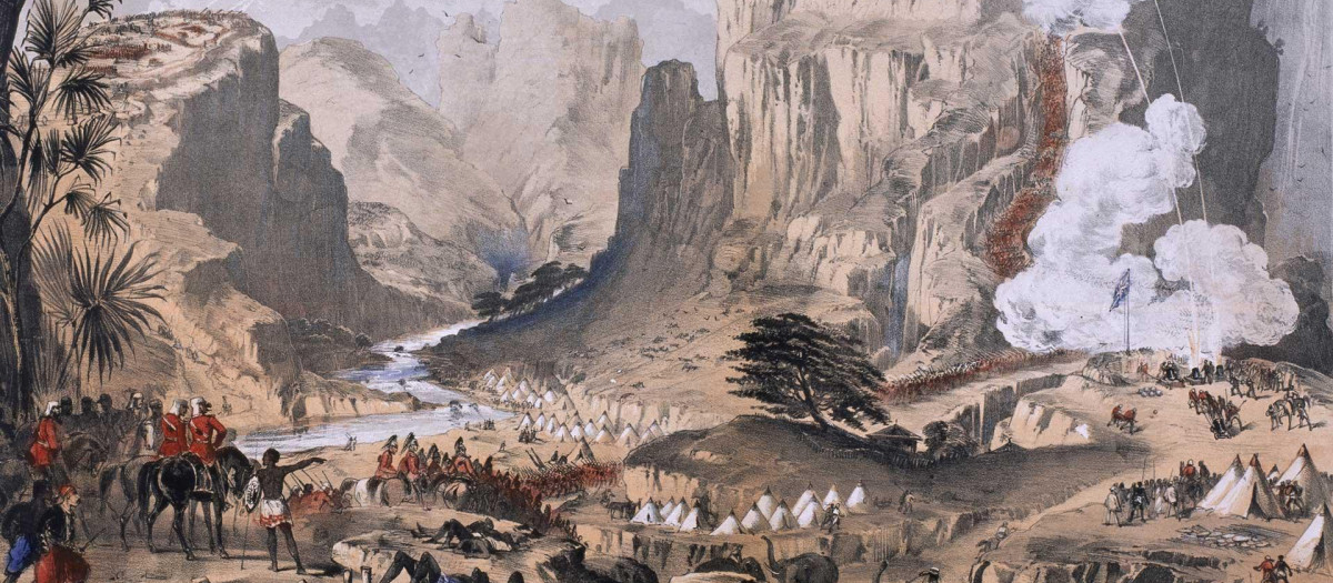 El asalto de Magdala, 1868
