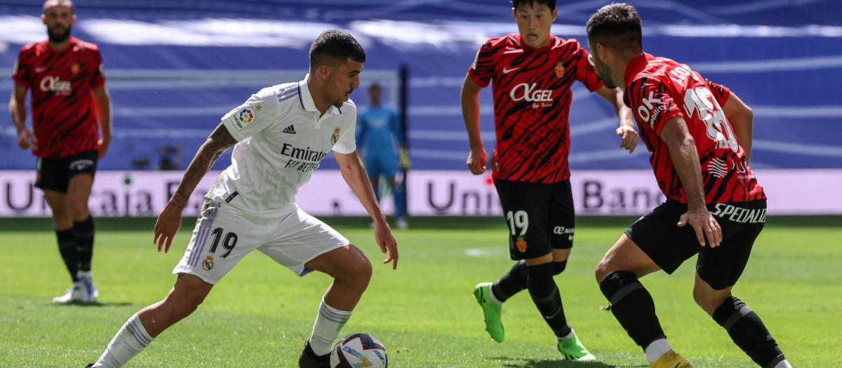 Dani Ceballos tuvo ante el Mallorca su primera titularidad de la temporada