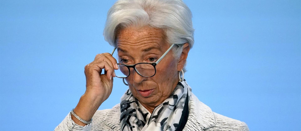 La presidenta del Banco Central Europeo (BCE), Christine Lagarde