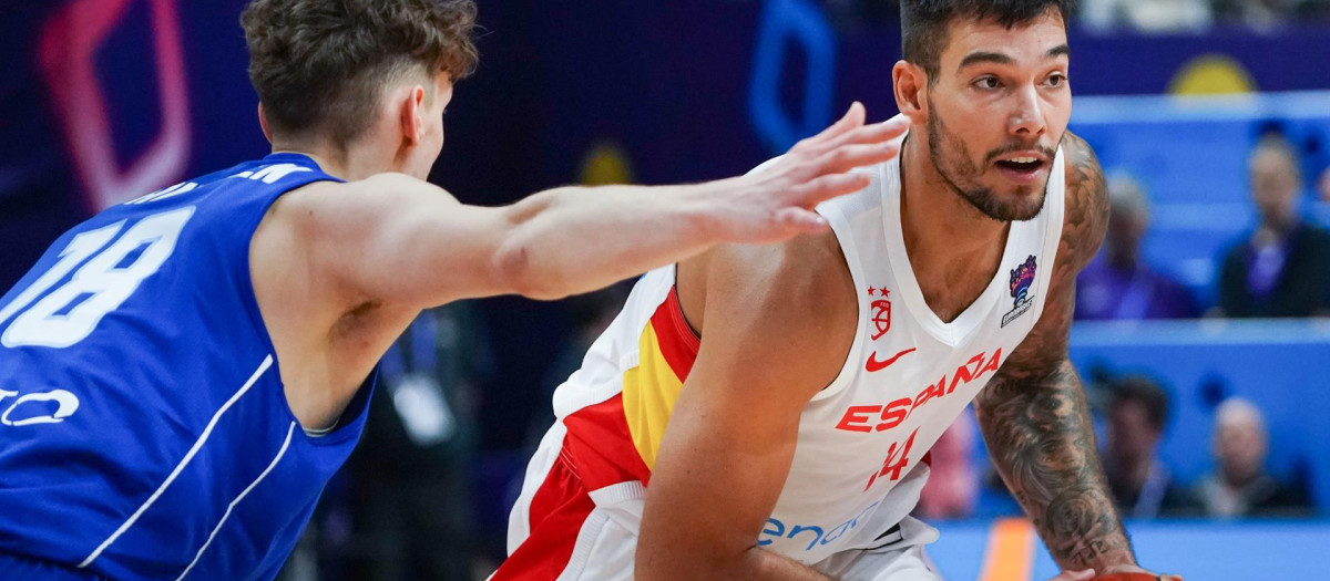 Willy Hernángomez ha liderado a España en el partido de cuartos del Eurobasket.