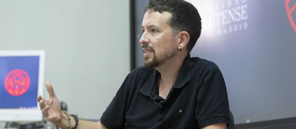 El exlíder de Podemos, Pablo Iglesias